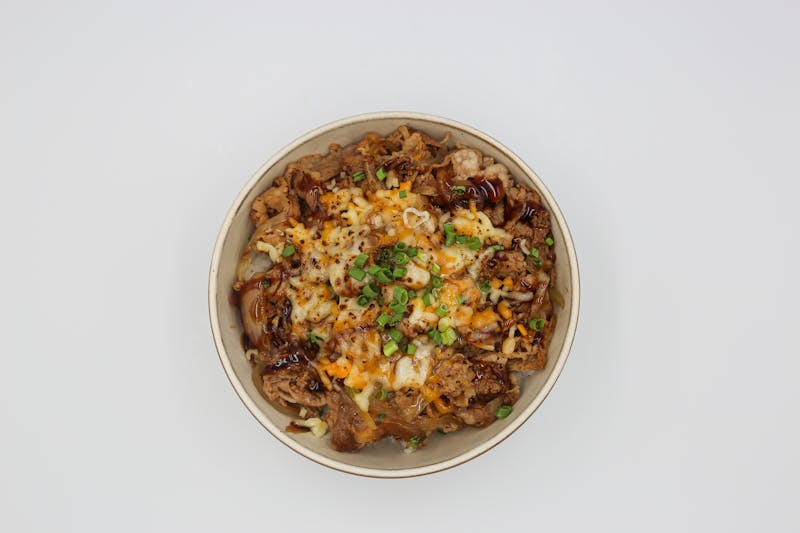 Barbacoa power bowl with all fresh toppings